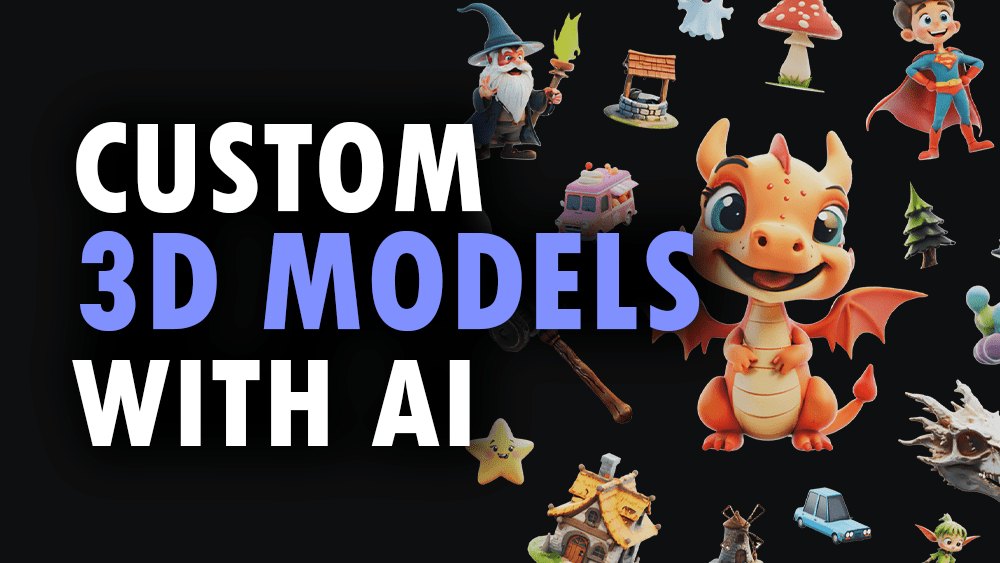 3D AI Studio — custom 3D models generated with AI