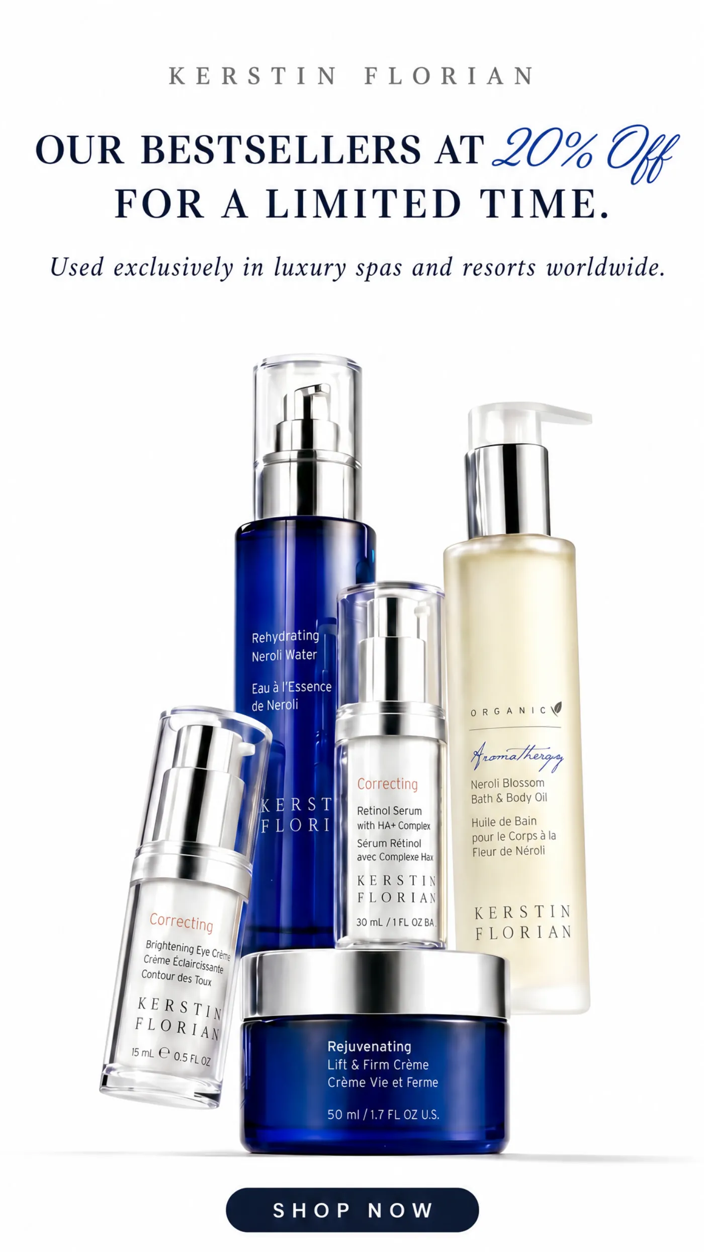 Meta ad, skincare bestsellers