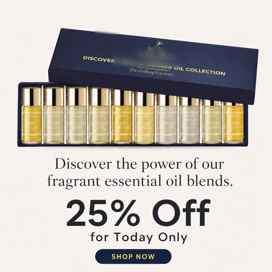 Aromatherapy brand discovery collection static ad