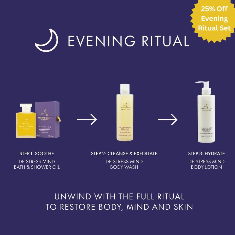 Aromatherapy brand evening ritual static ad