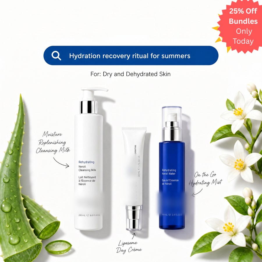 Wellness brand hydration ritual static ad