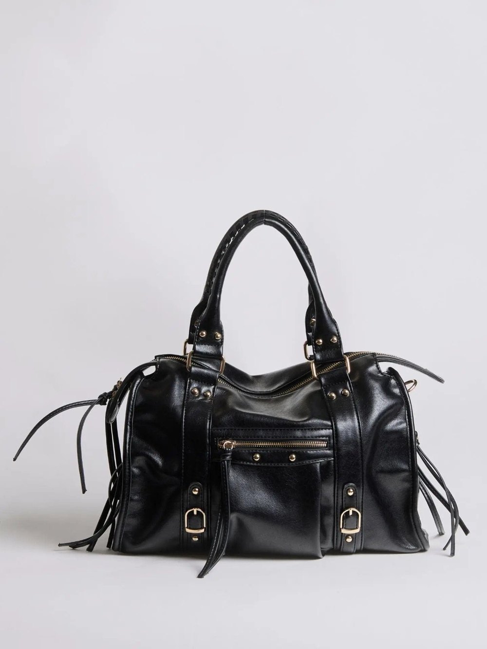 Noirvere leather handbag